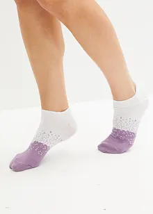 Lot de 10 paires de socquettes en coton majoritaires, bonprix