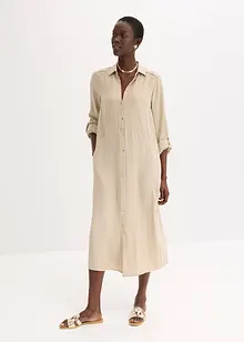 Robe-chemise avec dentelle, bonprix