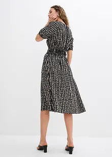 Robe midi en viscose douce, bonprix