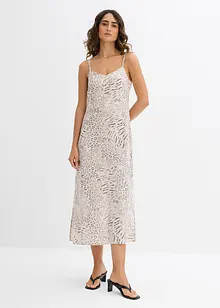 Robe à bretelles en viscose fluide, bonprix