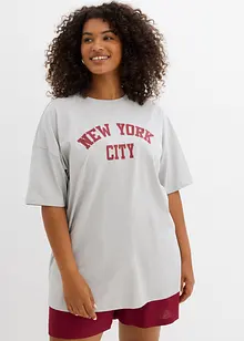 T-shirt oversize 100% coton, bonprix