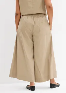 Jupe-culotte ample 100% coton, bonprix