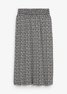 Jupe longue en crépon de viscose, bonprix
