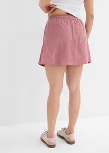 Jupe-short en gaze de coton, bonprix