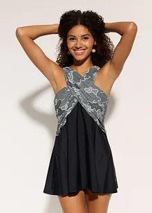 Robe de bain à effet croisé, bonprix