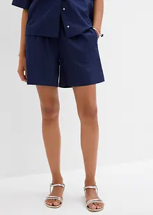 Short 100% coton avec taille élastiquée, bonprix