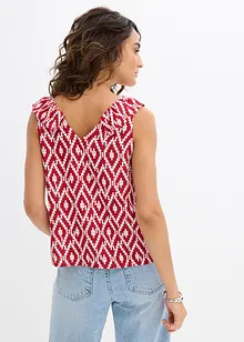 Blouse sans manches en viscose fluide, bonprix