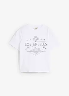 T-shirt raccourci en jersey, bonprix