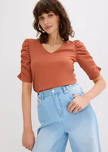 T-shirt à manches bouffantes, bonprix