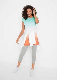 T-shirt long boxy, base fendue sur le côté, bonprix