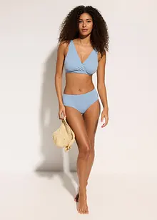 Haut de bikini brassière avec col en V, bonprix