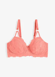 Soutien-gorge minimiseur avec broderies filigranées, bonprix