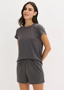 Pyjashort en matière douce et légère, bonprix