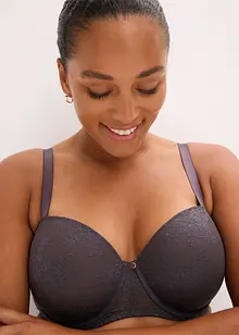 Lot de 2 soutiens-gorge balconnets avec dentelle, bonprix