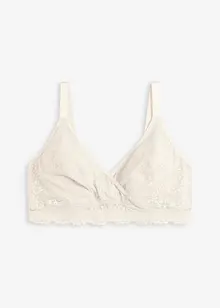 Soutien-gorge minimiseur sans armatures avec une dentelle délicate, bonprix