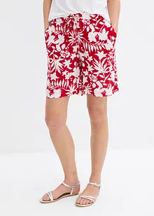 Short ample en viscose avec taille haute élastiquée, bonprix