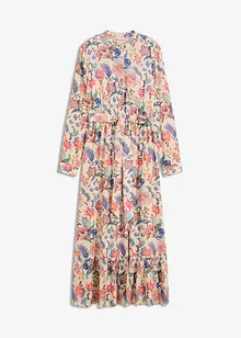 Robe longue à imprimé floral, bonprix