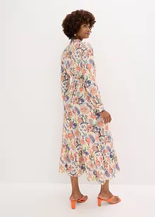 Robe longue à imprimé floral, bonprix