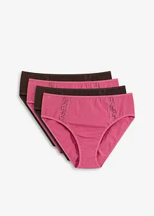Lot de 4 slips Maxi coton, bonprix