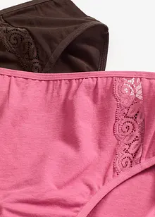 Lot de 4 slips Maxi coton, bonprix
