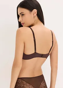 Soutien-gorge à coques, effet brillant, bonprix