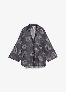 Blouse oversize en crêpe léger, bonprix