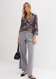 Blouse oversize en crêpe léger, bonprix