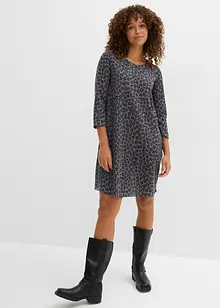 Robe courte en jersey aspect maille, bonprix