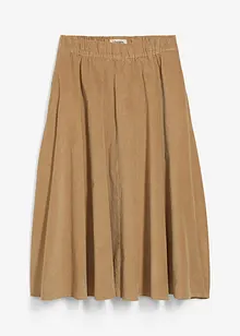 Jupe en velours côtelé, coton extensible, bonprix