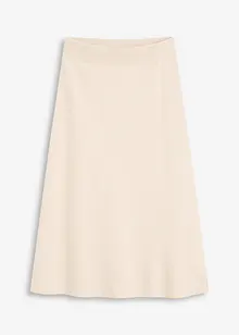Jupe évasée en maille, bonprix