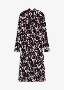 Robe midi à col montant, bonprix