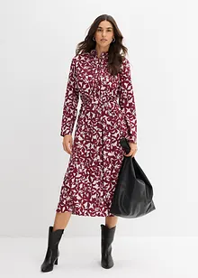 Robe-chemise en viscose fluide, bonprix