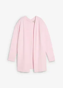 Long gilet molletonné en coton mélangé, bonprix