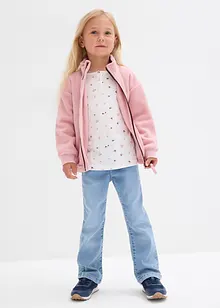 Jean bootcut taille mi-haute élastiquée, bonprix