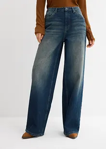 Jean large taille haute, bonprix