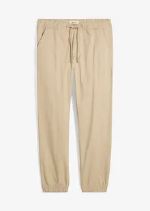 Pantalon chino jogger loose, droit, bonprix