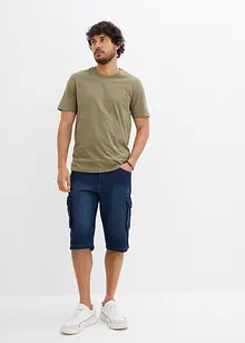 Lot de 2 T-shirts 100% coton, bonprix
