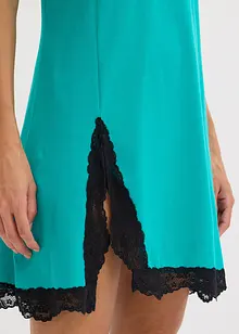 Chemise de nuit en coton et dentelle, bonprix