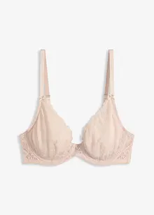 Soutien-gorge triangle avec dentelle florale, bonprix