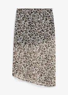 Jupe midi en mousseline fine, bonprix