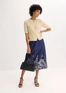 Gilet en maille fine à manches courtes, bonprix