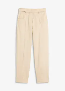 Pantalon en satin à jambes fuselées, bonprix