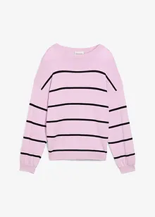 Pull en fine maille de viscose mélangée, bonprix