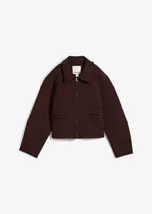 Veste courte en matière néoprène, bonprix