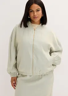 Blouson en matière brillante, bonprix