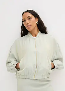 Blouson en matière brillante, bonprix