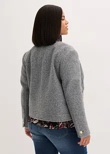 Blouson effet tweed, bonprix