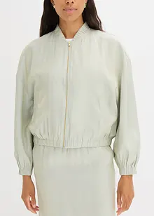 Blouson en matière brillante, bonprix