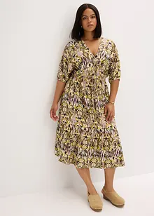 Robe midi imprimée, bonprix