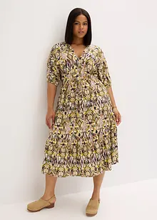 Robe midi imprimée, bonprix